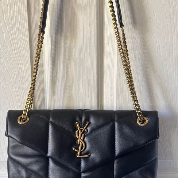 Crochet raffia tote bag with chain - Picture 16 of 16